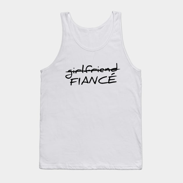 Girlfriend to fiance T-shirt Tank Top by RedYolk